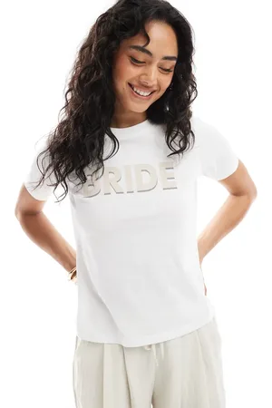 JJXX Hvid T-shirt med 