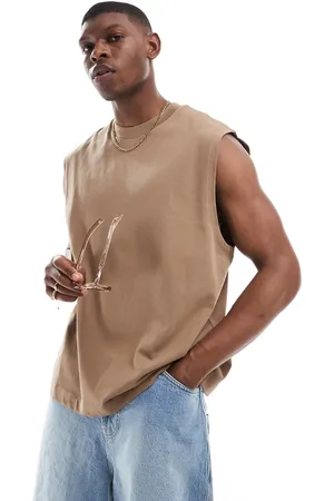 ASOS Kraftig og oversized brun overdel