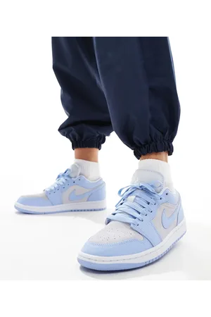 Jordan Nike - Air 1 Low - og grå sneakers