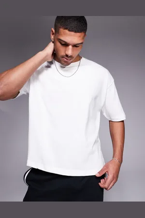 ASOS Oversized T-shirt i kraftigt 240 gsm-stof med firkantet pasform