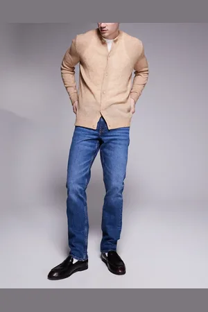 ASOS Slim fit-jeans i blå mellemvask