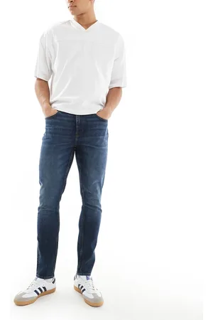 ASOS Jeans i mørkeblå vask i skinny fit
