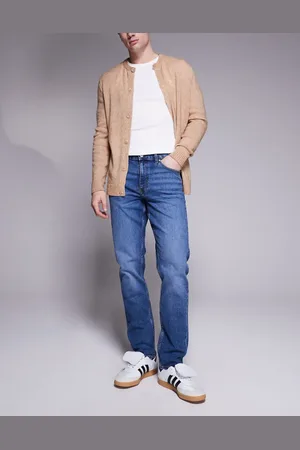 ASOS Slim fit-jeans i blå mellemvask