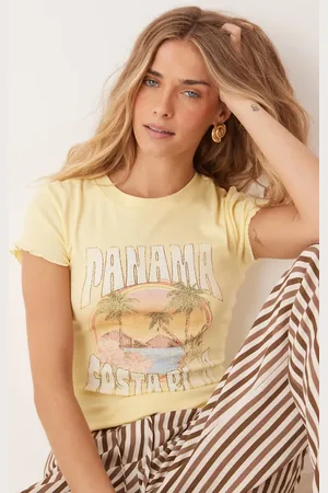 ASOS Baby-T-shirt med asymmetrisk kant og 