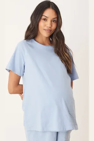 ASOS ASOS DESIGN Maternity - Mix og match - pyjamas-T-shirt med slids i siden