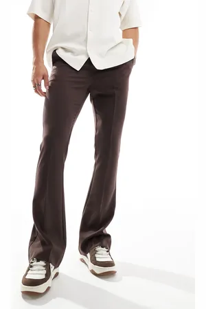 ASOS Elegante skinny-bukser med høj talje og svaj i twill