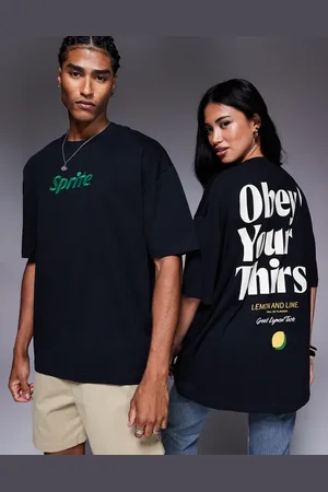 ASOS Unisex - og oversized T-shirt med licenseret Sprite-print