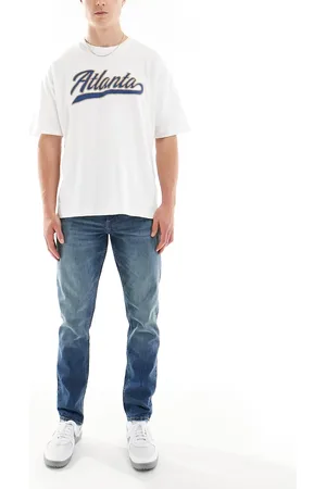 ASOS Slim fit-jeans i vintage mørkeblå