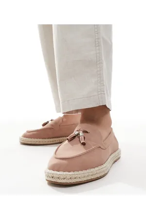 ASOS Lyserøde espadrille-loafers med kvaster