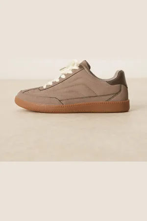 ASOS Brune sneakers med snørebånd-Neutral