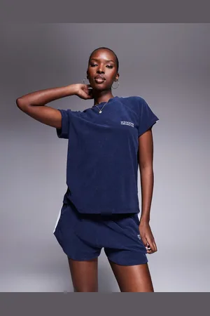ASOS Weekend Collective - T-shirt i frotté - Del af sæt