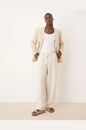 ASOS Superposede bukser med striber-Neutral