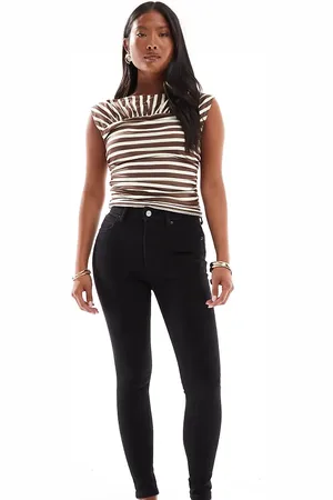 ASOS ASOS DESIGN Petite - Sorte skinny-jeans