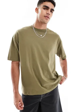 ASOS Essential - Oversized T-shirt i kakigrøn