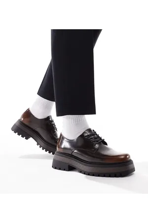 ASOS Brune chunky snøresko