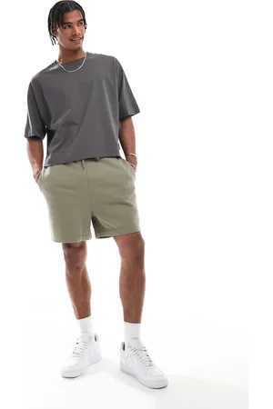 ASOS Essentials - Grønne smalle shorts