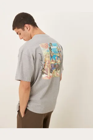 ASOS Oversized T-shirt med landskabsprint
