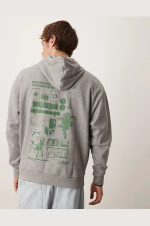 ASOS Oversized hættetrøje med souvenirprint