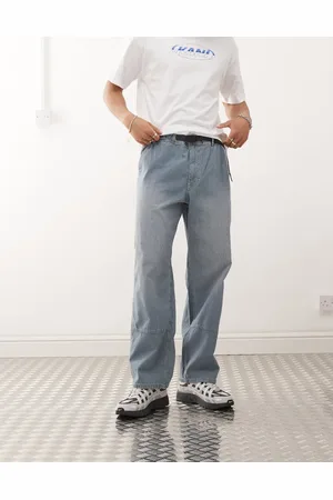 Gramicci Japanese Hickory - arbejdsbukser i denim-Grå
