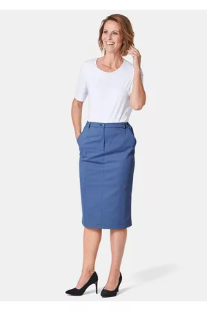 GOLDNER Sporttisen elegantti satiinihame - - Gr. 19