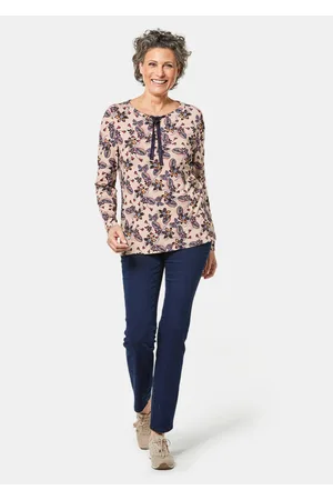 GOLDNER Neulospaita - beige / kuvioll. - Gr. 21