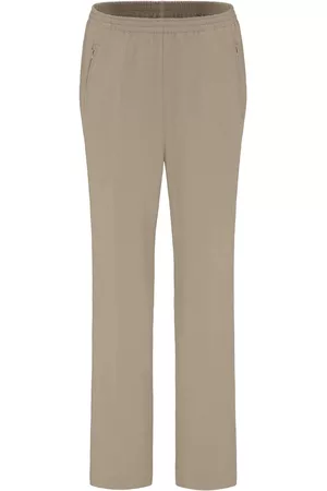 GOLDNER Housut CARLA - myyränruskea - Gr. 38