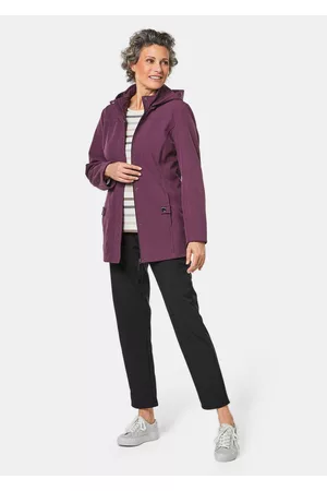 GOLDNER Hupullinen softshell-takki - aubergine - Gr. 19