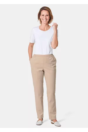 GOLDNER Housut - beige - Gr. 195
