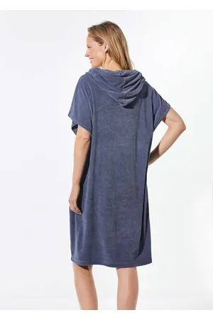 GOLDNER Ranta- ja uimaponcho - savunsininen - Gr. 0