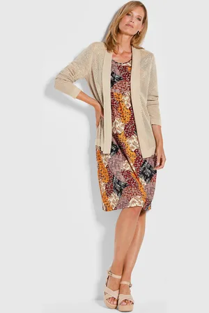 GOLDNER Neuletakki - beige - Gr. 48