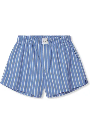 Axel Arigato Striped Cotton Shorts