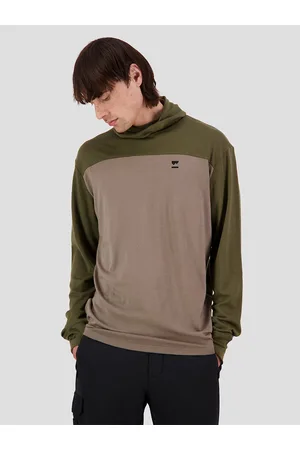 MONS ROYALE Merino Yotei Powder Hooded Aluskerrastopaita