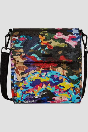 Sprayground Sliced And Diced Camo Messenger Olkalaukku