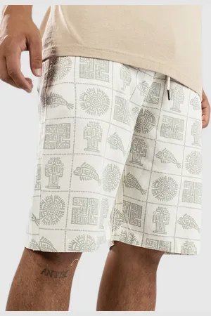 Denim Project Printed Linen Long Shortsit