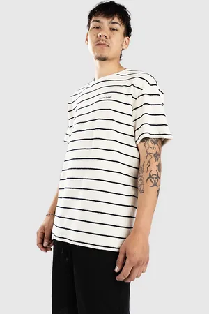 Anerkjendt Akkiikki S-S Frotte Stripe T-paita