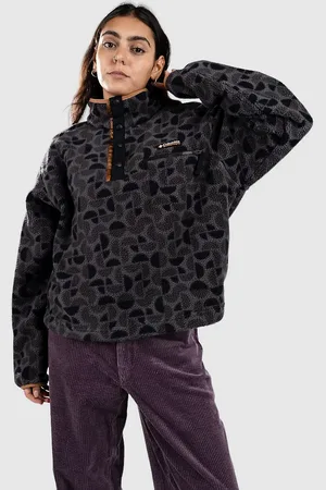 Columbia Helvetia II Printed Cropped Half Snap Vetoketjullinen Huppari