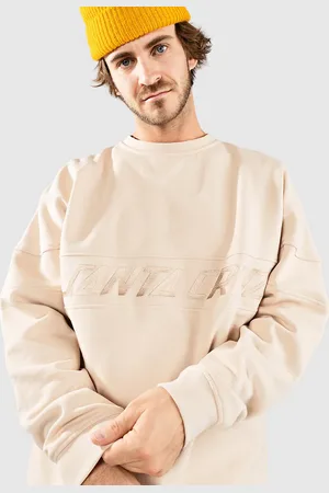Santa Cruz Tonal Stripe Panel Crew Neulepaita