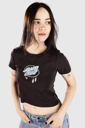 Santa Cruz Barbed Oval Dot Front T-Paita