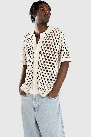 Monet Reed Crochet Button Up Paita