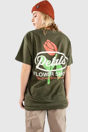 Petals and Peacocks Flower Shop T-Paita