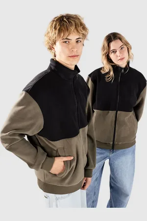 Urban classics Colour Block Polar Fleece Fleecetakki