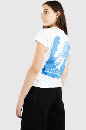 Empyre Cyanotype Daisy T-Paita