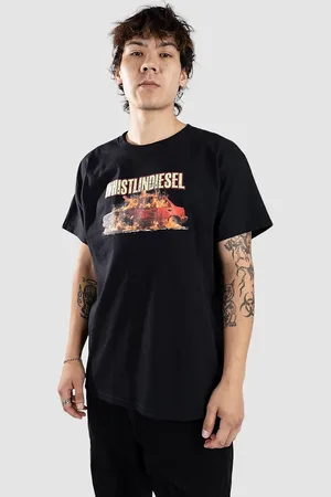 Whistlindiesel Burnout T-paita