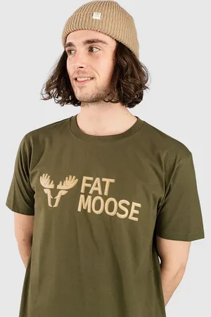 Fat Moose FM Logo T-paita