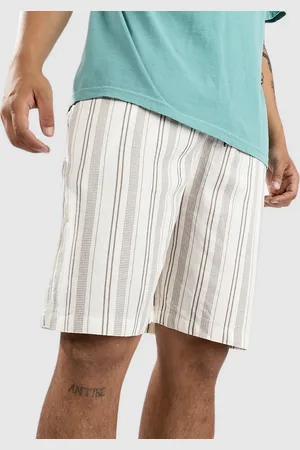 Denim Project Stripe Linen Blend Shortsit