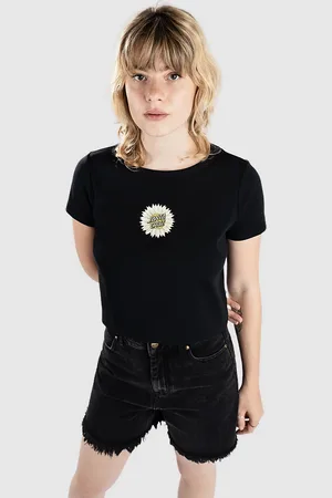 Santa Cruz Funky Flower Front T-Paita