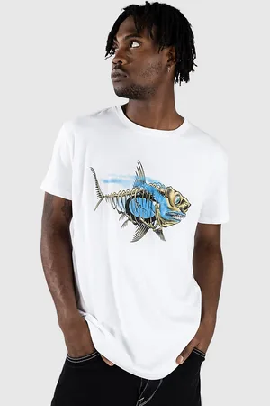 Blue Tomato Shark Skeleton T-paita