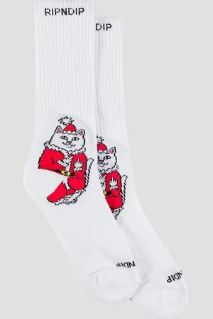 Rip N Dip Lord Santa Socks