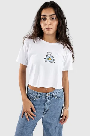 A.Lab Goldfishy Cropped T-Paita