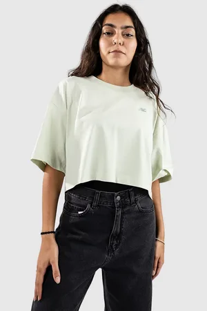 New Balance Logo Relaxed Jersey T-Paita